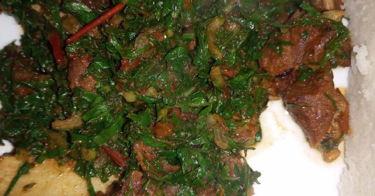 Beef With Spinach