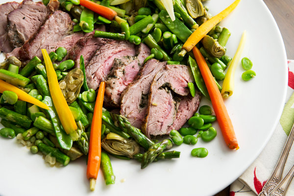 Lamb With Vegetable